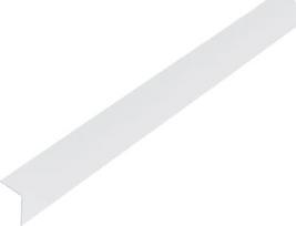 Plastikinis kampinis profiliuotis KST, skaidrus, 485092, 20 x 20 x 1,5 x 1000 mm