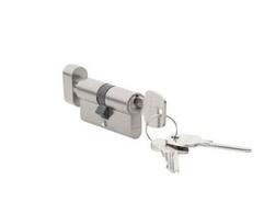 Spynos cilindras su suktuku FORTEX 32ME, 30 x 40 mm, 3 raktai, matinio chromo sp.