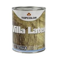 Medinių fasadų dažai TOPCOLOR VILLA LATEX, pusiau matiniai, geltonos sp., 1 l
