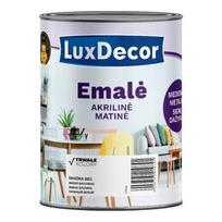 Emaliniai dažai LUXDECOR, matiniai, dramblio kaulo sp., 2,5 l