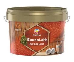 Pirties lakas ESKARO SAUNALAKK, pusiau matinis, 2,4 l