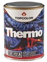 Radiatorių dažai TOPCOLOR THERMO, pusiau blizgūs, baltos sp., 1 l