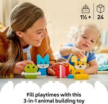 lego 3 in 1 - LEGO DUPLO „3 in 1“ gyvūnėliai 10477 - 8 nuotrauka