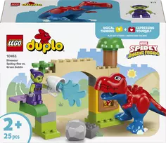 lego tiranozauras - LEGO DUPLO Disney Dinozauras Spidey‑Rex ir Žalias Goblinas 10463 - 1 nuotrauka