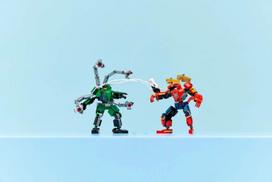 lego spider man - LEGO Marvel Robotų kova: Žmogus voras prieš Daktarą Aštuonkojį 76338 - 3 nuotrauka