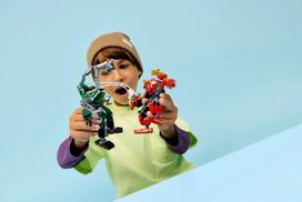 lego spider man - LEGO Marvel Robotų kova: Žmogus voras prieš Daktarą Aštuonkojį 76338 - 5 nuotrauka
