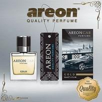 Automobilinis oro gaiviklis AREON CAR PERFUME, 50 ml, Gold