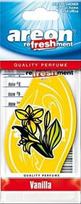 oro gaiviklis autom - Automobilinis oro gaiviklis AREON REFRESHMENT, Vanilla - 1 nuotrauka