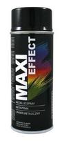 aerozoliniai dazai juoda - Purškiami metaliko efekto dažai MAXI COLOR, juodos sp., 400 ml - 1 nuotrauka