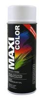 purskiami dazai balta - Purškiami dažai MAXI-COLOR RAL9003, matiniai, baltos sp., 400 ml - 1 nuotrauka
