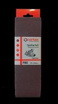 Šlifavimo juosta CORTEX, 75 x 533 mm, F100, audinio pagrindu, 3 vnt.