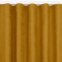 Naktinė užuolaida Homede Milana Wave, garstyčių sp., 140 cm x 245 cm