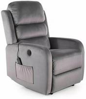 Fotelis Pegaz M Velvet, pilkas (Grey)