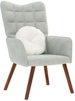 Fotelis vidaXL Poilsio Kėdė, šviesiai pilkas (Light Grey)