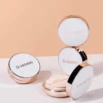 spf 50 pudra - Dr. Hedison Miracle Cushion, Coverage, BB Cream, Ivory, SPF 50, 15 g - 2 nuotrauka