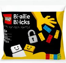 funio - LEGO Braille Brick Fun Construction Toy Polybag 30711 - 1 nuotrauka