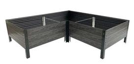 Pakelta lysvė Klasika Woodlook L, 146 cm x 146 cm x 30 cm, ruda (Brown)