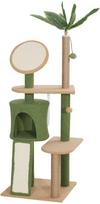 namelis draskykle katems - PawHut draskyklė katėms, 139 cm, žalia (Green) - 1 nuotrauka