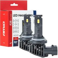 Amio F25 HB4 9006, 52W, 12V/24V, Sidabrinis (Silver)