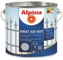 Metalo dažai ALPINA DIREKT AUF ROST RAL1021, geltonos sp., 2,5 l