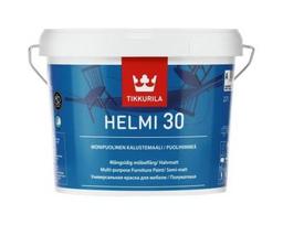 Baldų dažai TIKKURILA HELMI 30, pusiau matiniai, baltos sp., A bazė, 2,7 l