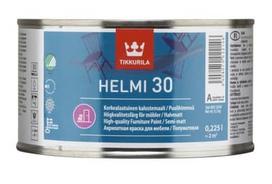 Baldų dažai TIKKURILA HELMI 30, pusiau matiniai, C bazė, 0,225 l
