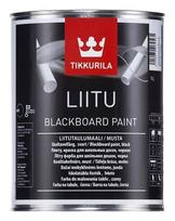 Mokyklinių lentų dažai TIKKURILA LIITU, juodos sp., 1 l