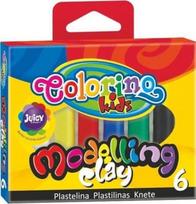 Plastilinas COLORINO Kids, 6 sp.