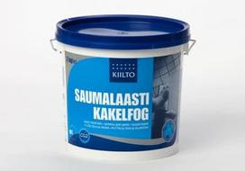 Plytelių siūlių glaistas KIILTO SAUMALAASTI, 10 baltos sp., 3 kg