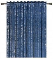 Naktinė užuolaida Splendid Doha GZ-DOHATT-140/260-GR, aukso sp./tamsiai mėlyna sp., 140 cm x 260 cm