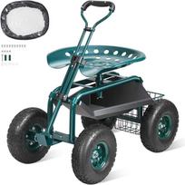 vevor - Vevor Sodo vežimėlis karutis TC4501S-GN, Žalias (Green) 136 kg - 1 nuotrauka