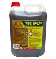 Medienos antiseptikas GERLITIS-5, rudos sp., 5 l