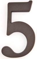 numeris 5, 190 mm, plastikinis, bronzos sp.