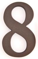 numeris 8, 190 mm, plastikinis, bronzos sp.