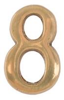 numeris 8, 50 mm, žalvario sp.