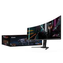 oled 32 monitoriai - Gigabyte AORUS CO49DQ 49" OLED DQHD Gaming - 7 nuotrauka