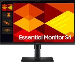 24 inch monitor - Samsung LS24D406GAUXEN 24" IPS, FHD, 100Hz, Juodas (Black) - 1 nuotrauka