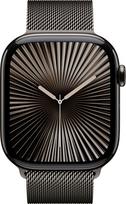 apple watch series 10 46mm - Apple Watch Series 10 GPS + Cellular 46mm Slate Titanium Case with Slate Milanese Loop - M/L - 3 nuotrauka