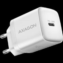 AXAGON ACU-PD20W Sieninis įkroviklis 20W, 1x USB-C, Baltas (White)
