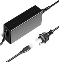 Coreparts Maitinimo šaltinis iš nešiojamojo kompiuterio MicroBattery 65 W, USB-C, 3.5 A, 20 V (MBXUSBC- AC0009)