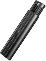Promate Perk Compact 4-in-1 USB-C / micro / Lightning 0.3m Laido ir Adapterio Rinkinys Juodas (Black)