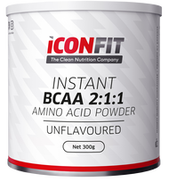 amino rugstys - ICONFIT BCAA 2:1:1, Amino rūgštys - Nearomatizuotos, 300 g - 1 nuotrauka