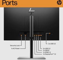 monitor 27 1080 - HP E27 G5 6N4E2E9, 27" - 2 nuotrauka