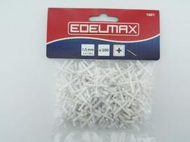 Plytelių kryželiai EDELMAX, 1,5 mm storio, 200 vnt.