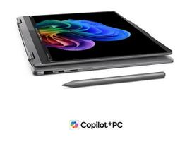 nesiojami kompiuteriai 16 1 - Lenovo Yoga 7 2-in-1 14ILL10, 14", OLED, Touchscreen, WUXGA, Intel Core Ultra 7, 16 GB, 512 GB, Luna Grey (Pilkas) - 3 nuotrauka