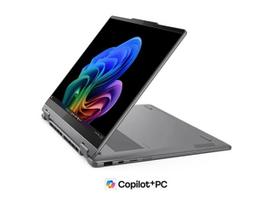 nesiojami kompiuteriai 16 1 - Lenovo Yoga 7 2-in-1 14ILL10, 14", OLED, Touchscreen, WUXGA, Intel Core Ultra 7, 16 GB, 512 GB, Luna Grey (Pilkas) - 4 nuotrauka