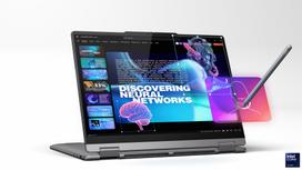 nesiojami kompiuteriai 16 1 - Lenovo Yoga 7 2-in-1 14ILL10, 14", OLED, Touchscreen, WUXGA, Intel Core Ultra 7, 16 GB, 512 GB, Luna Grey (Pilkas) - 16 nuotrauka
