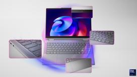nesiojami kompiuteriai 16 1 - Lenovo Yoga 7 2-in-1 14ILL10, 14", OLED, Touchscreen, WUXGA, Intel Core Ultra 7, 16 GB, 512 GB, Luna Grey (Pilkas) - 20 nuotrauka