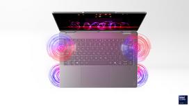 nesiojami kompiuteriai 16 1 - Lenovo Yoga 7 2-in-1 14ILL10, 14", OLED, Touchscreen, WUXGA, Intel Core Ultra 7, 16 GB, 512 GB, Luna Grey (Pilkas) - 21 nuotrauka