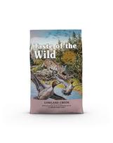 TASTE OF THE WILD Lowland Creek 6,6 kg su keptomis putpelėmis ir kepta antiena